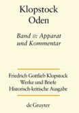 Abteilung Werke I: Oden / Friedrich Gottlieb Klopstock: Werke und Briefe. Abteilung Werke I: Oden Band 2/3