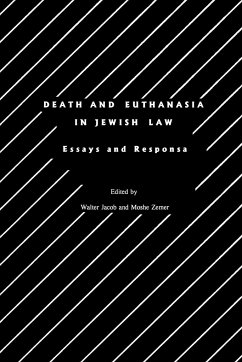 Death and Euthanasia in Jewish Law