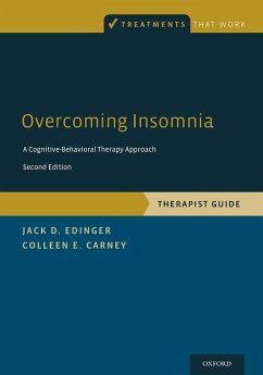 Overcoming Insomnia - Edinger, Jack D; Carney, Colleen E