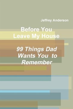 Before You Leave My House - Anderson, Jeffrey