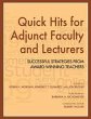 Quick Hits for Adjunct Faculty and... - Bild 1