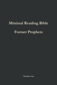 Minimal Reading Bible - Lupo, Christopher