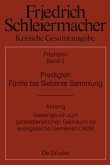 Predigten. Fünfte bis Siebente Sammlung (1826-1833) / Friedrich Schleiermacher: Kritische Gesamtausgabe. Predigten Abteilung III. Band 2