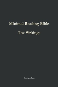 Minimal Reading Bible - Lupo, Christopher