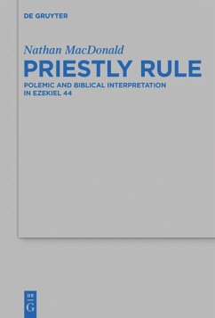 Priestly Rule - MacDonald, Nathan