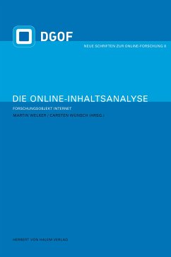 Die Online-Inhaltsanalyse (eBook, PDF)