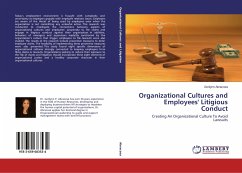 Organizational Cultures and Employees' Litigious Conduct - Abracosa, Gerilynn