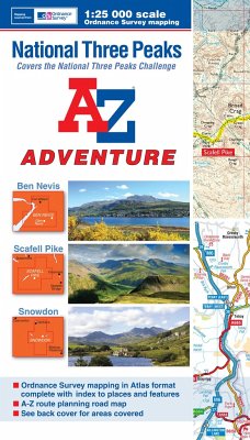 National Three Peaks A-Z Adventure Atlas - Geographers' A-Z Map Co Ltd