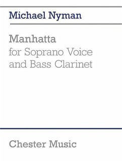 Manhatta: For Soprano Voice and Bass Clarinet Performance Score