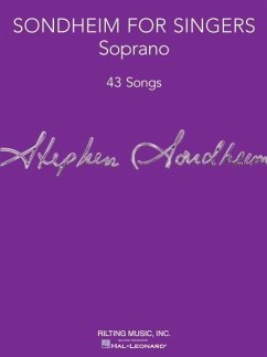 Sondheim for Singers: Soprano Cover Sondheim for Singers: Soprano
