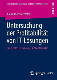 Untersuchung der Profitabilität von IT-Lösungen - Herzfeldt, Alexander