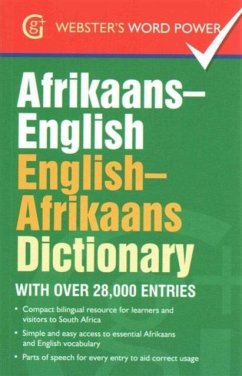 Cover Afrikaans-English, English-Afrikaans Dictionary