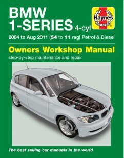 BMW 1-Series 4-cyl Petrol & Diesel (04 - Aug 11) Haynes Repair Manual - Haynes Publishing