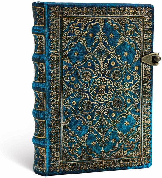 Paperblanks Azure Equinoxe Hardcover Mini Lined Clasp Closure 240 Pg 120 GSM