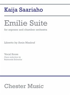 Cover Emilie Suite: Vocal Score