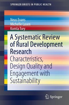 A Systematic Review of Rural Development Research - Evans, Neus;Lasen, Michelle