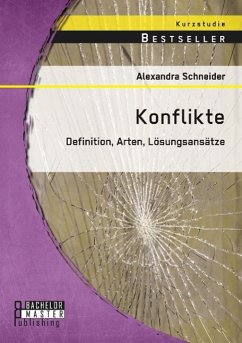 Konflikte: Definition, Arten, Lösungsansätze - Schneider, Alexandra