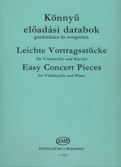 Cover Leichte Vortragsstücke für Violoncello und Klavier