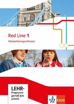 Red Line. Ausgabe ab 2014 - 5. Klasse, Vokabelübungssoftware. Bd.1, CD-ROM