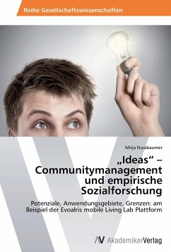 ¿Ideas¿ ¿ Communitymanagement und empirische Sozialforschung