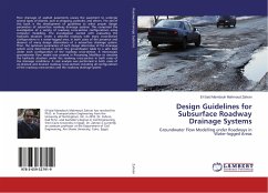 Design Guidelines for Subsurface Roadway Drainage Systems