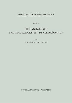 Cover Die Handwerker und ihre Tätigkeiten im Alten Ägypten