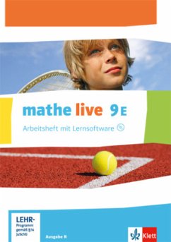mathe live 9E. Ausgabe N, m. 1 CD-ROM / mathe live, Ausgabe N