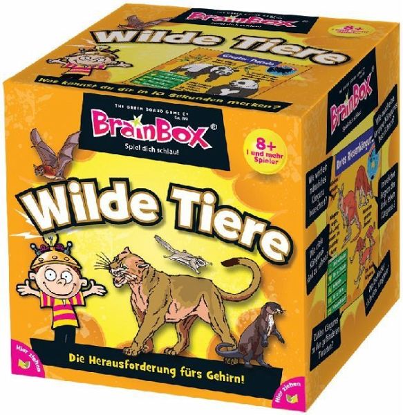 Wilde Tiere Spiel Brain Box 