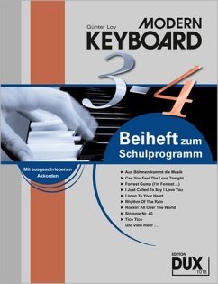 Cover Modern Keyboard, Beiheft 3-4