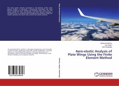Aero-elastic Analysis of Plate Wings Using the Finite Element Method