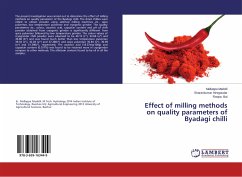 Effect of milling methods on quality parameters of Byadagi chilli - Madolli, Mallappa;Hiregoudar, Sharankumar;Bai, Roopa