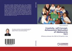 Creativity, self-Concept, Achievement Motivation of Adolescents Vol.I - Behdarvand, Fatemeh
