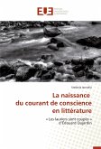 La naissance du courant de conscience en littérature