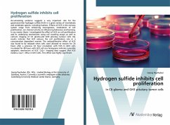 Hydrogen sulfide inhibits cell proliferation