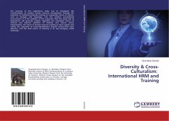 Diversity & Cross-Culturalism: International HRM and Training