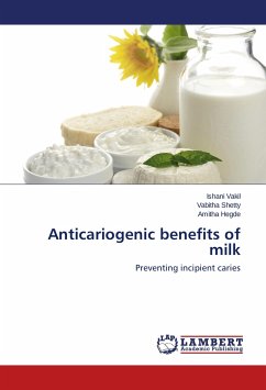 Anticariogenic benefits of milk - Vakil, Ishani;Shetty, Vabitha;Hegde, Amitha