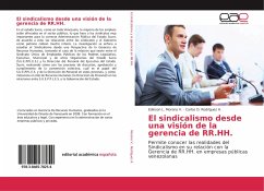 El sindicalismo desde una visión de la gerencia de RR.HH. - Moreno V., Edinson L.;Rodríguez A., Carlos D.