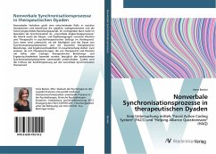 Cover Nonverbale Synchronisationsprozesse in therapeutischen Dyaden