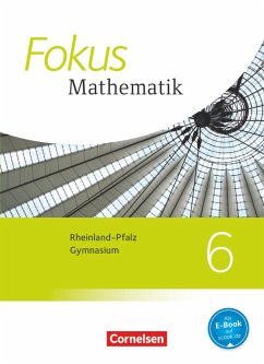 Fokus Mathematik 6. Schuljahr. Schülerbuch Gymnasium Rheinland-Pfalz - Ossmann, Hellen