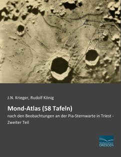 Mond-Atlas (58 Tafeln) - Krieger, J. N.