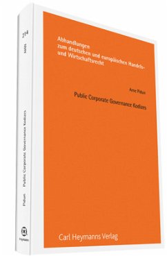 Public Corporate Governance Kodizes (AHW 215) - Pidun, Arne