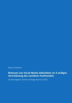 Relevanz von Social Media Aktivitäten im 2-stufigen Vertriebsweg des sanitären Fachhandels - Diedrich, Marcus