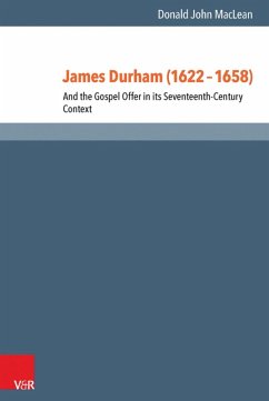 James Durham (1622-1658) (eBook, PDF) - MacLean, Donald John