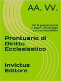 Prontuario di diritto ecclesiastico (eBook, ePUB)