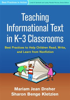 Teaching Informational Text in K-3 Classrooms - Dreher, Mariam Jean; Kletzien, Sharon Benge