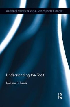 Understanding the Tacit - Turner, Stephen P