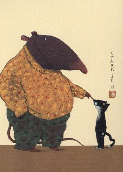 Stark sein, Postkarten Stark sein, Postkarten