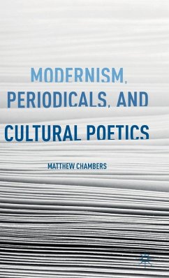 Cover Modernism, Periodicals, and Cultural Poetics