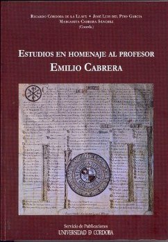 Estudios en homenaje al profesor Emilio Cabrera