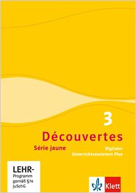 Cover Découvertes 3 Série jaune Digitaler Unterrichtsassistent Plus DUA
